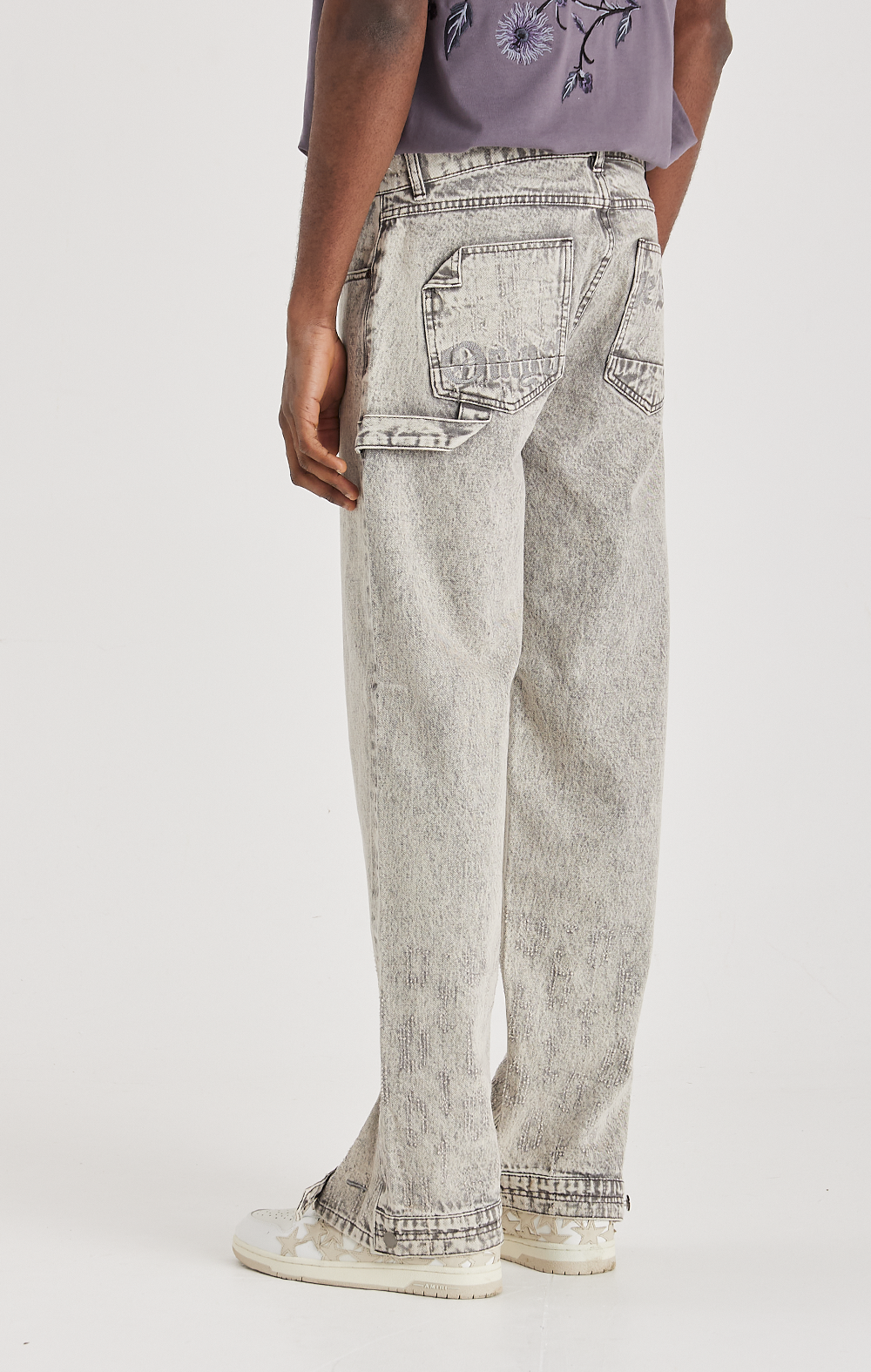 GREY ECLIPSE DENIM JEANS