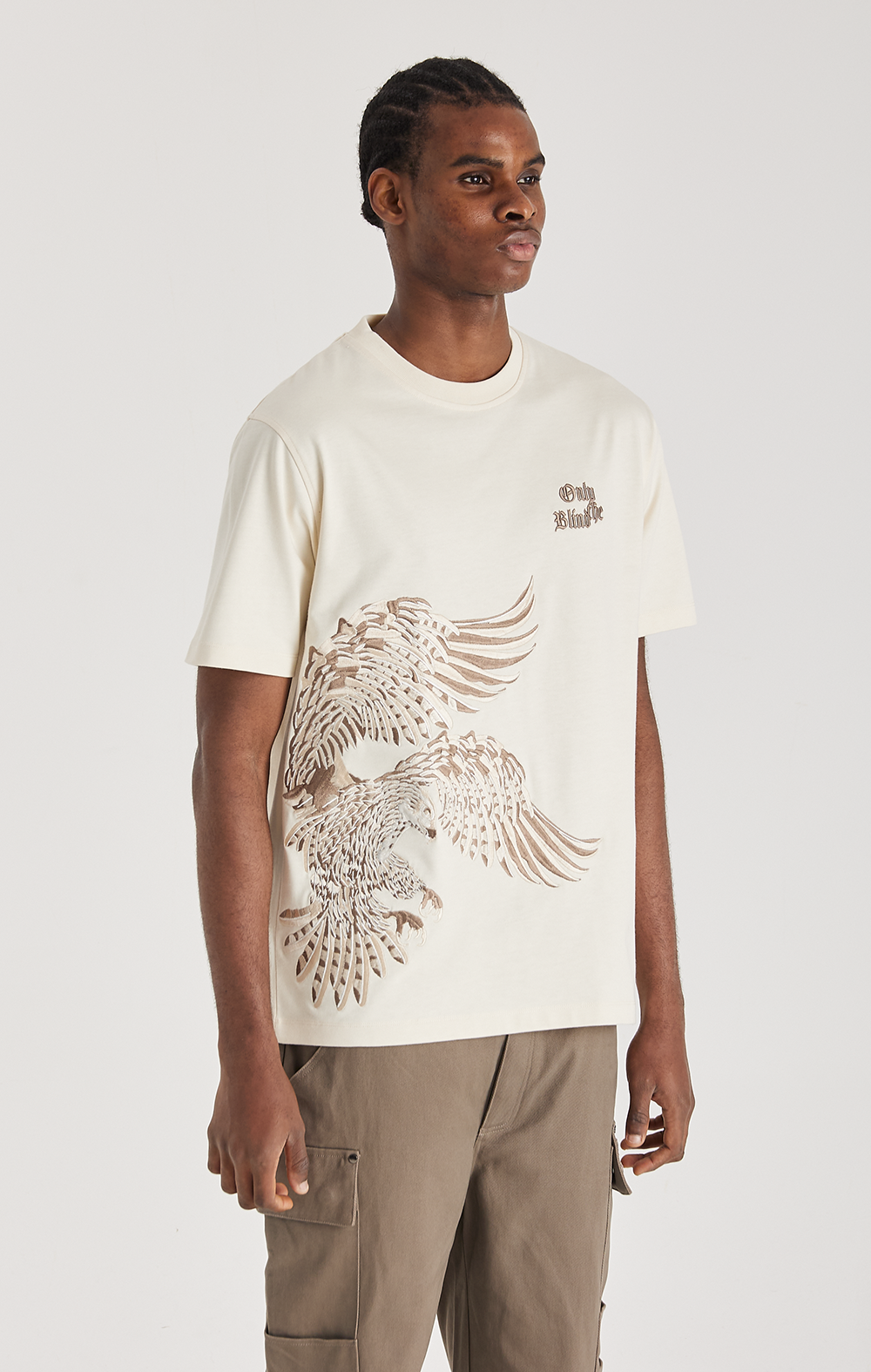 UNDYED FALCON T-SHIRT