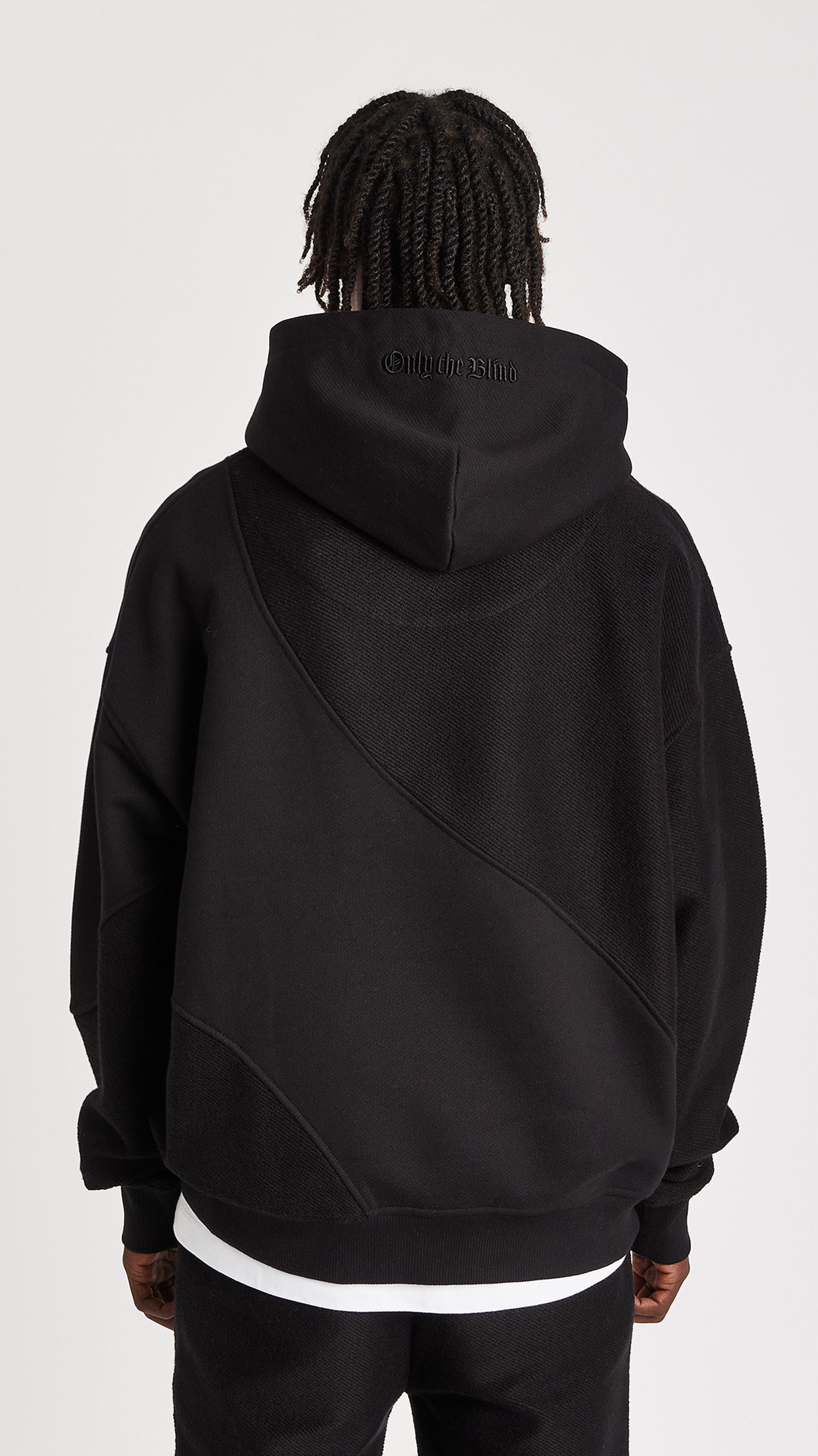 SPLIT CUT AND SEW HOODIE