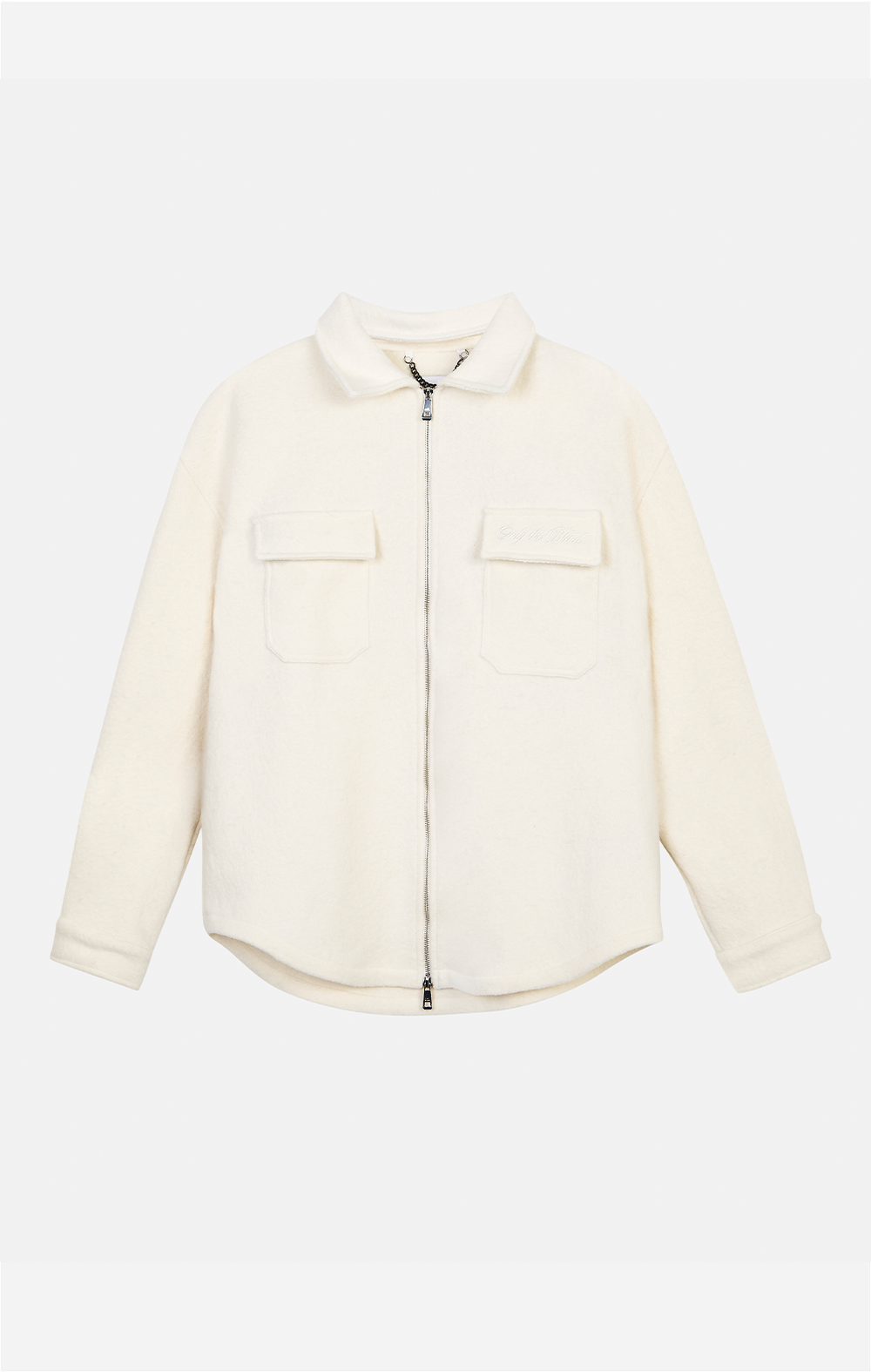 GLACIER WOOL OVERSHIRT