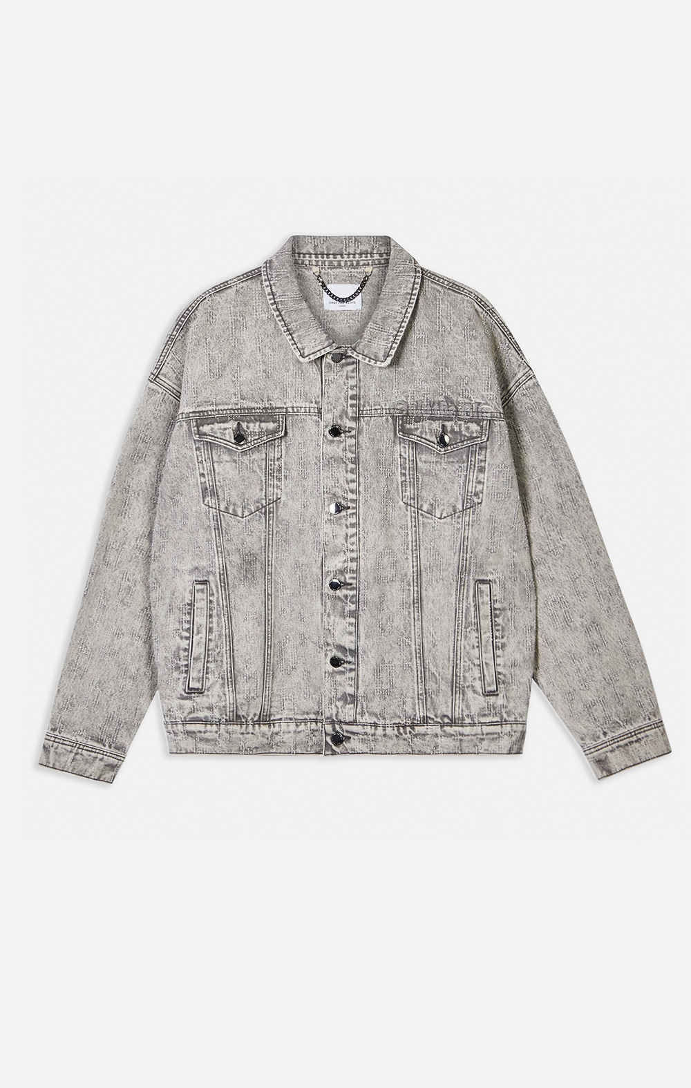 GREY ECLIPSE DENIM JACKET